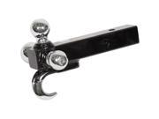 Best Choice Products 2 Tri Ball Mount Trailer Hitch Receiver W Hook 7 500lbs.