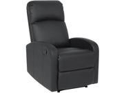 Best Choice Products Furniture Home Theater PU Leather Recliner Chair Black