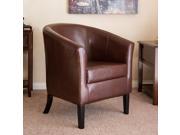 Best Choice Products Home Furniture Arm Club Chair Brown