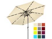 UPC 842957100019 product image for Best Choice Products 10ft Solar LED Lighted Patio Umbrella w/ Tilt Adjustment -  | upcitemdb.com