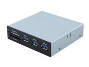 Sedna All in 1 USB 3.0 Front Panel Internal Card Reader with 3 Port USB 3.0 Hub 3.5