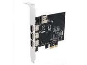 SEDNA PCI EXpress 4 Ports 1394A Firewire Adapter card VIA