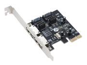 SEDNA 2 Port PCI Express PCIe SATA III 6.0 Gbps Host Adapter