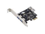 SEDNA PCI Express USB 3.0 4 Port Adapter 2E2I Support Win 8 UASP NEC 720201 chip set