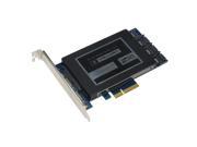 SEDNA PCIe SSD SATA 6G 4 Port Raid Adapter with HyoperDuo Hard disk acceleration function