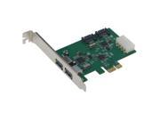 SEDNA PCIE 2 Port USB 3.0 2 Port SATA 6G Combo Adpater