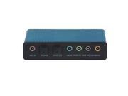 SEDNA USB 2.0 5.1 Channel External Sound Card with Optical SPDIF connector