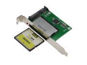 SEDNA SE MP CF SATA 01 Compatc Flash to SATA PCI Mounting Bracket Adapter