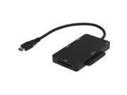 SEDNA USB 3.1 GEN 1 2 Port Hub Card Reader SATA III Combo Adapter with Type C Cable