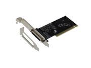 SEDNA PCI to 1 Parallel Port ECP EPP adapter Card With Low Profile Bracket