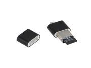 SEDNA USB 2.0 Super Small size Micro SD T Flash Memory Card Reader 2 pieces pack