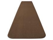 Skid resistant Carpet Runner Toffee Brown Many Other Sizes to Choose From