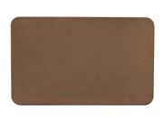Skid resistant Carpet Area Rug Floor Mat Toffee Brown Many Other Sizes to Choose From