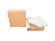 Cork Sheet with adhesive 6In X 6In X 1 4In Thick 16Pcs set