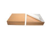 Cork Sheet with adhesive 12In X 12In X 1 4In Thick 25Pcs set