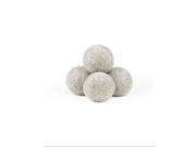 Wool Dryer Balls Natural Fabric Softener 4pk Gray