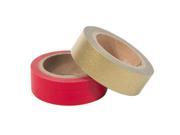 Washi Tape 2 Pack Red And Gold