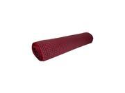 Burlap Houndstooth Red 60 In Wide