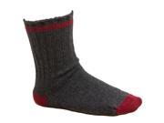 Women s Hiking Socks Dark Gray and Red Size 9 11