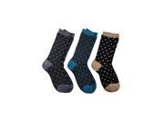 Women s Cotton Polka Dot Socks 3 Pair Pack Shoe Size 5 9