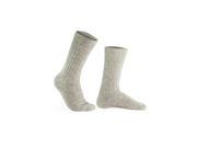 100% Pure Wool Socks Men Natural Gray
