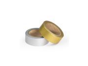 Washi Tape 2 Pack Gold and Silver