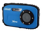 Coleman Xtreme C5WP 12 MP 33ft Waterproof Digital Camera Blue