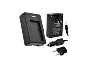 Vivitar Travel Quick Charger for Canon NB 6L and Samsung SLB 10A SLB 11A Battery