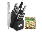 Cuisinart 15pc Stainless Steel Hollow Handle Block Set Not Your Mother s Weeknight Cookin