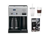 Cuisinart CHW 12 CHW12 12 cup Programmable Coffee Maker w 2 Pack Coffee Mug Iced Beverage Cup Coffee Espresso Descaler
