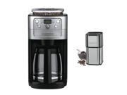 Cuisinart DGB 700BC 12 Cup Grind Brew Coffeemaker Brushed Chrome Cuisinart DCG 12BC Grind Central Coffee Grinder