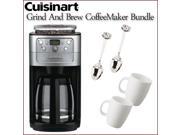 Cuisinart DGB 700BC Grind Brew 12 cup Automatic Coffeemaker Kit With Cuisinart Carafe
