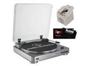 Audio Technica AT LP60USB Fully Automatic Belt Driven Turntable w USB Port Replacement Stylus