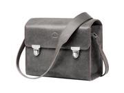Leica T System case Small Size Leather Stone Grey