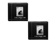 Pioneer Live Laugh Love 9 x 9 Embroidered Black Leatherette Photo Album 2 Pack Bundle