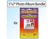 Pioneer Photo Albums 5X7 Magnetic Photo Frame 2 Pack Kit Of 6