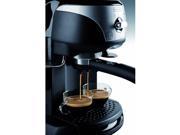 DeLonghi EC220CD Pump Driven Espresso Cappuccino Silver Black