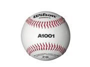 Wilson A1001 Flat Seem Baseballs 1 Dozen