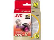 JVC VD R14G10SP DVD R 8mm Camcorder Disk 10 Pack