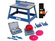 Kreg PRS2100 Bench Top Router Table w Essential Accessories