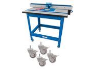 Kreg PRS1045 Precision Router Table System w 4 Pack Dual Locking Casters