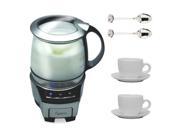 Capresso 206.05 FrothTEC Automatic Milk Frother Bundle