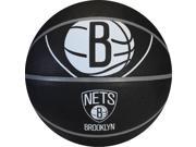 Spalding SP 73742 NBA Brooklyn Nets 29.5 Outdoor Rubber Basketball