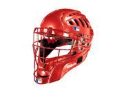Wilson Silver srs. shock FX 2.0 Baseball Catcher s Helmet Scarlet Small Medium