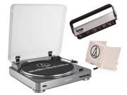 Audio Technica ATLP60 Black USB Turntable w Stylus ATN3600L Knox Vinyl Cleaner