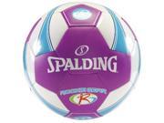 Spalding Rookie Gear Soccer Ball Size 3 Purple Blue