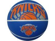 Spalding SP 73067 NBA New York Knicks 29.5 Outdoor Rubber Basketball