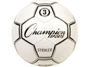 Champion Sports Striker Size 3 Match Play Soccer Ball