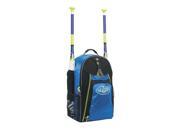 Louisville Slugger EBXNSP6 Royal Xeno Stick Pack Womens Backpack Bat Bag New!
