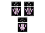 Callaway Eterni Tees 15 Count Large 3 1 4 Inch Pink White